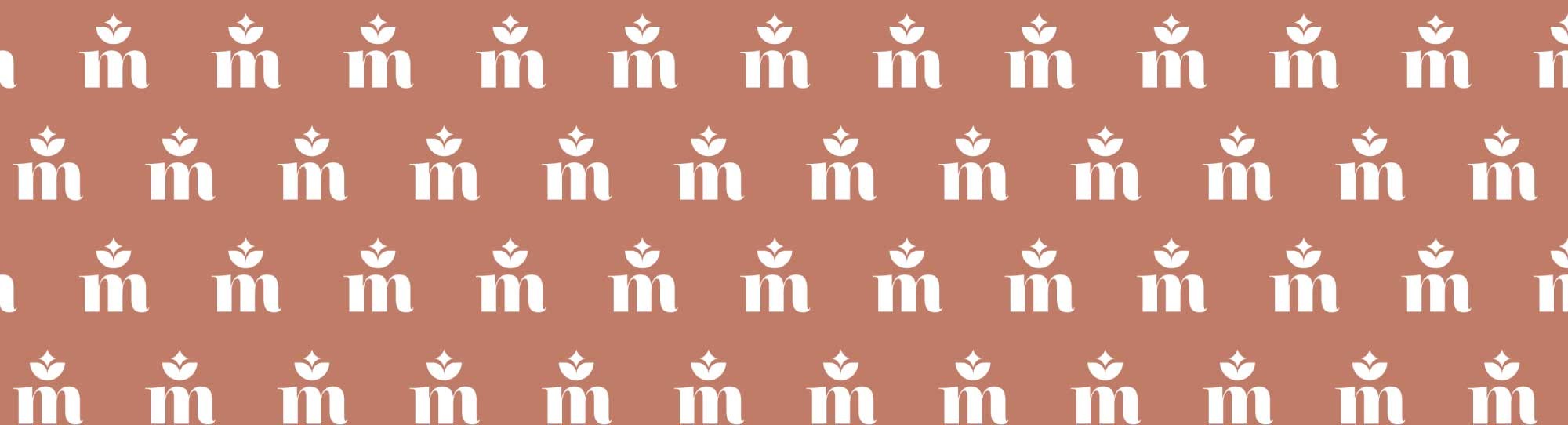 Motif de l'identité visuelle de Maison Singulière conçue par ÈS.B Studio.